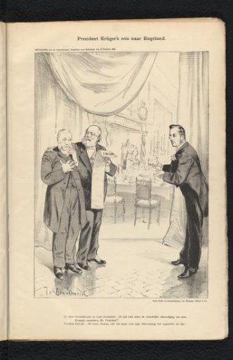 President Krüger's Journey to England