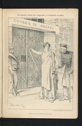 The Secret Session of the Courts-Martial in France and Elsewhere