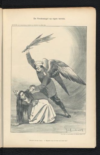 The Angel of Peace on its own ground
