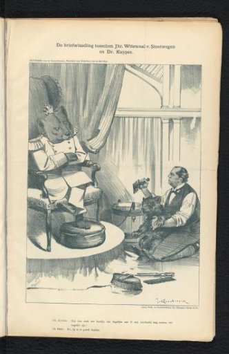 The correspondence between Jhr. Wttewaal van Stoetwegen and Dr. Kuyper