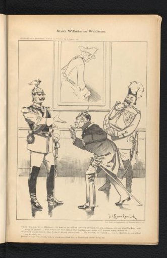 Emperor Wilhelm and Waldersee