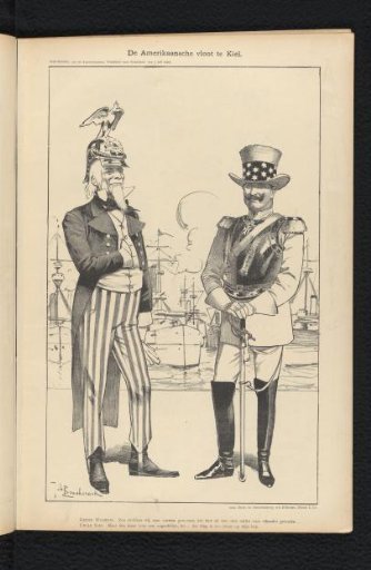 The American Fleet at Kiel