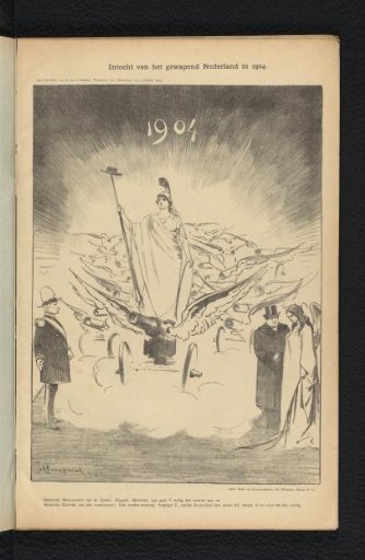 The entry of armed Netherlands in 1904