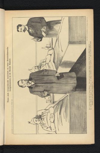 Two quarreling ministers and two Amsterdam mayors in the First Chamber