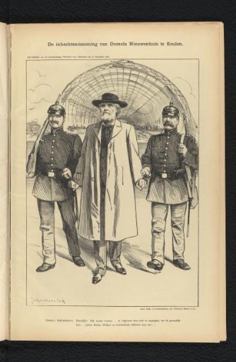 The Arrest of Domela Nieuwenhuis in Cologne