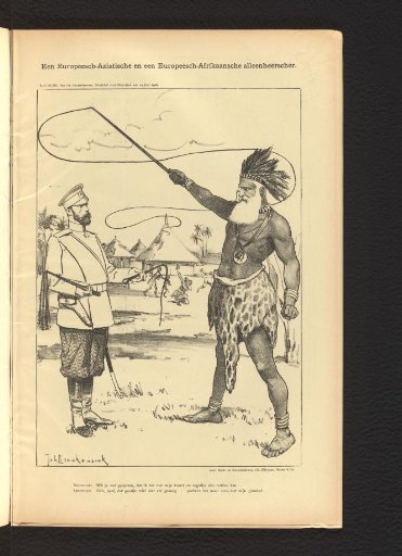 A European-Asian and a European-African autocrat