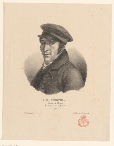 Portrait of Johannes Christiaan Schotel
