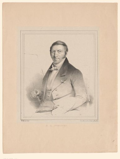 Portrait of Johannes Christiaan Schotel