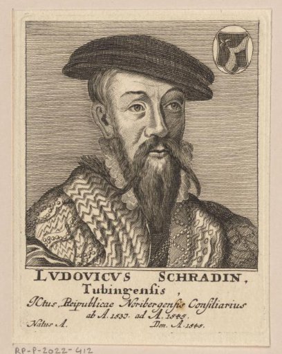 Portrait of Ludwig Schradin