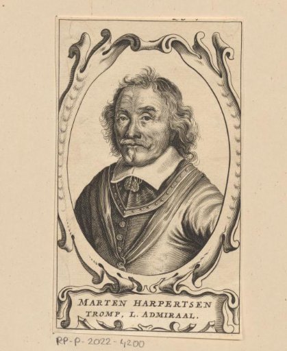 Portrait of Maarten Harpertszoon Tromp