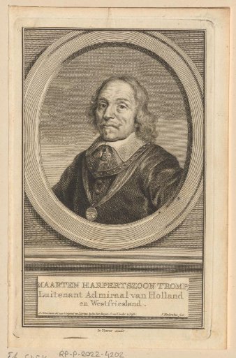 Portrait of Maarten Harpertszoon Tromp