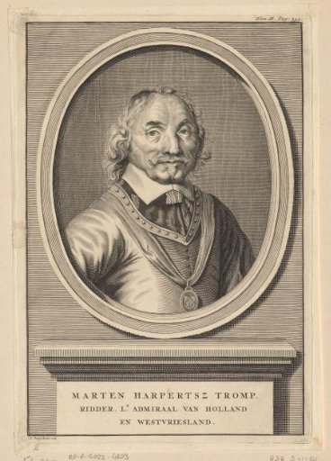 Portrait of Maarten Harpertszoon Tromp