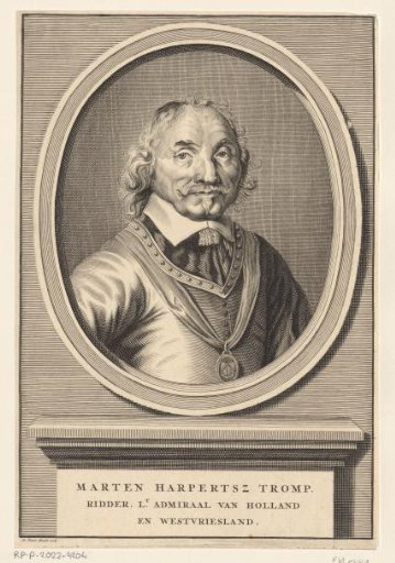 Portrait of Maarten Harpertszoon Tromp
