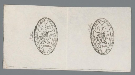 Two Tax Stamps