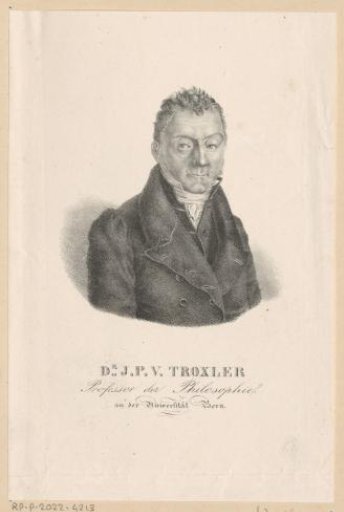 Portrait of Ignaz Paul Vitalis Troxler