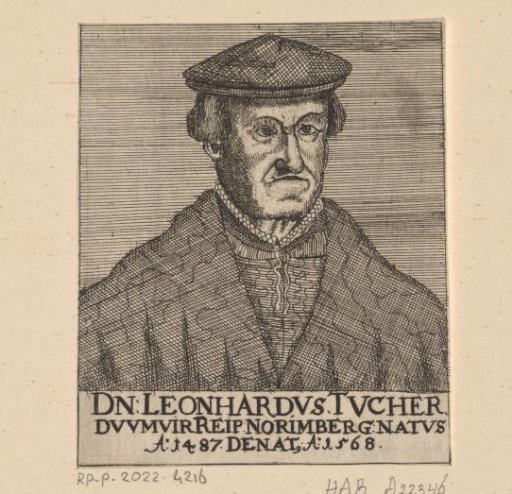 Portrait of Leonhard Tucher