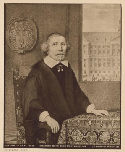 Portrait of Nicolaes Tulp