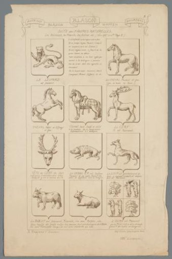 Examples of Coats of Arms with Animals