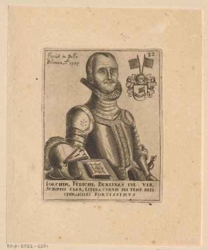 Portrait of Joachim Tydich