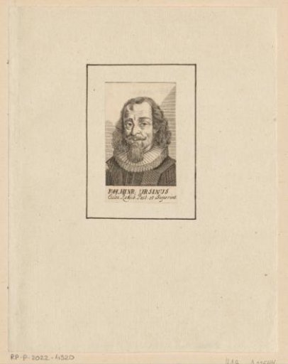 Portrait of Johann Heinrich Ursinus