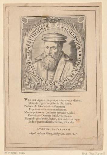 Portrait of Zacharias Ursinus