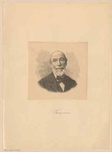 Portrait of Auguste Vacquerie