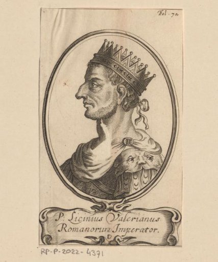 Portrait of Emperor Valerianus I