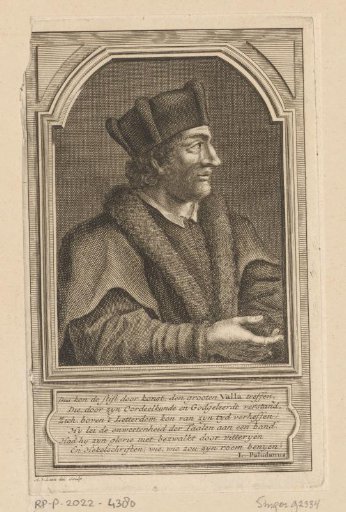 Portrait of Lorenzo Valla