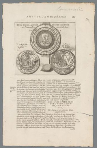 Three Amsterdam seals