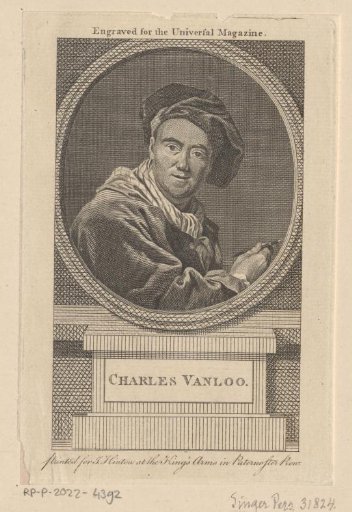 Portrait of Carle van Loo