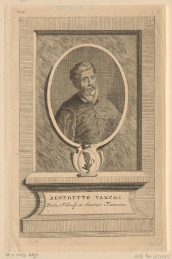 Portrait of Benedetto Varchi