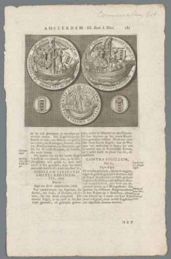 Seals of the city of Amsterdam