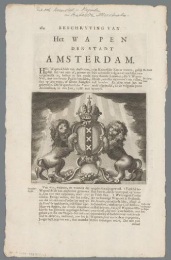 Coat of arms of the city of Amsterdam