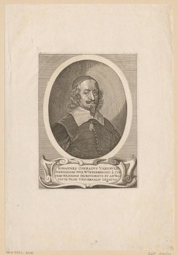 Portrait of Johann Konrad Varnbüler