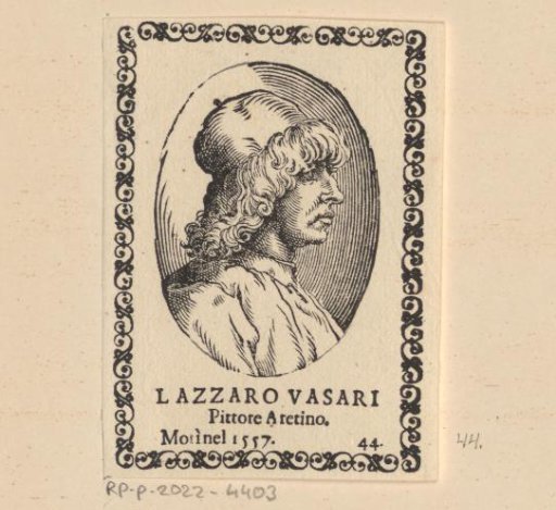 Portrait of Lazzaro Vasari