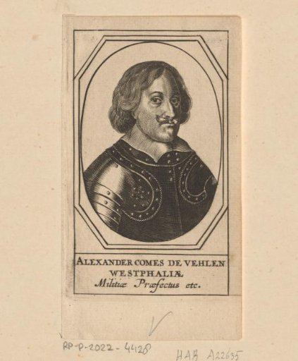 Portrait of Alexander II van Vehlen