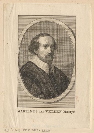 Portrait of Martinus van Velden