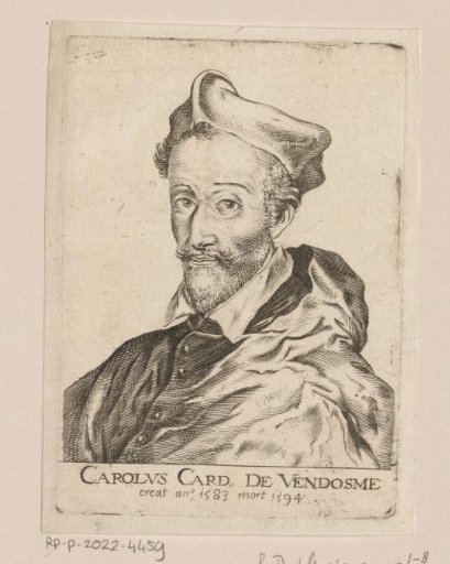 Portrait of Charles II of Bourbon-Vendôme