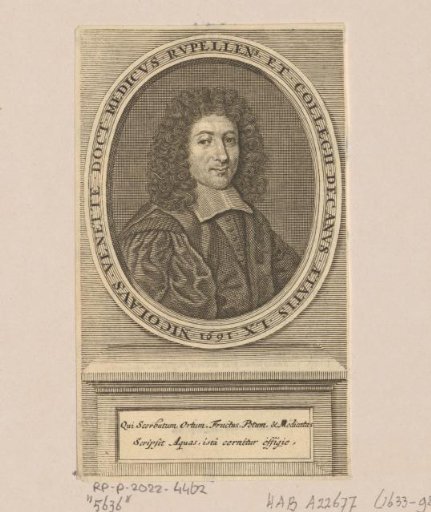 Portrait of Nicolas Venette