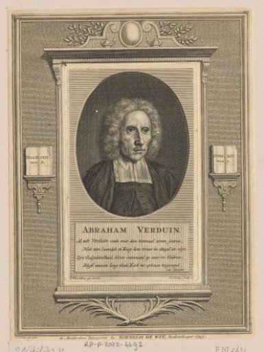 Portrait of Abraham Verduin