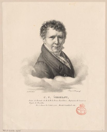 Portrait of Charles Pièrre Verhulst