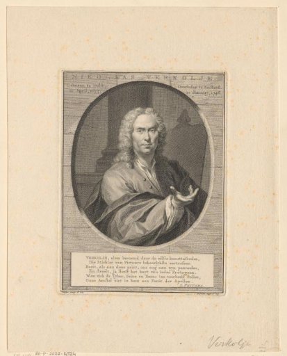 Portrait of Nicolaas Verkolje