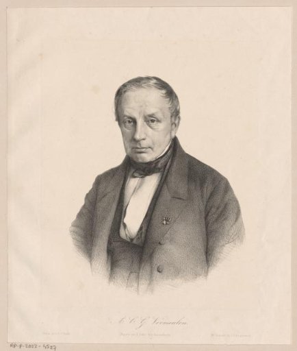 Portrait of Adrianus Catharinus Gerardus Vermeulen