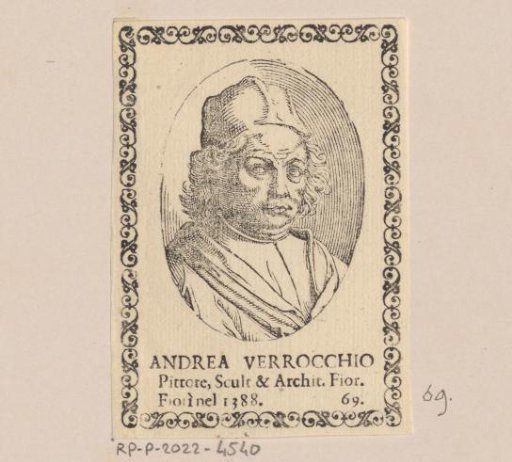 Portrait of Andrea del Verrocchio