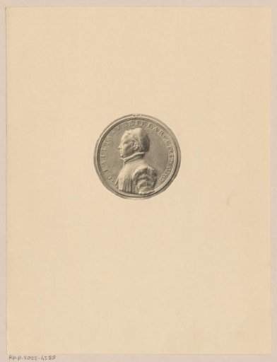 Medal with portrait of Cesilia Veeselar at the age of 37