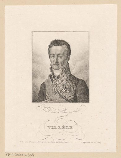 Portrait of Joseph de Villèle