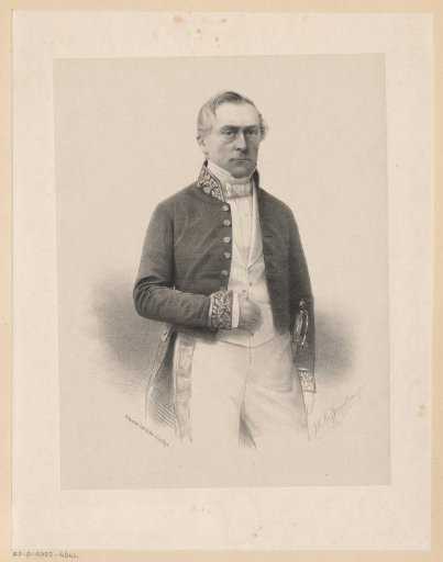 Portrait of Louis Libert Guillaume Marie de Villers de Pité