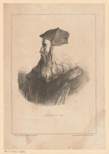 Portrait of Leonardo da Vinci