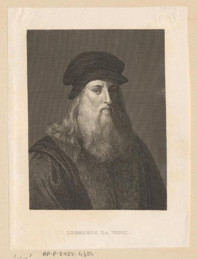 Portrait of Leonardo da Vinci