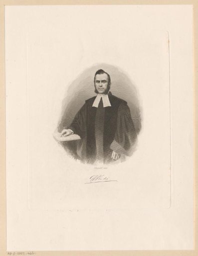 Portrait of Gerardus Johannes Vinke